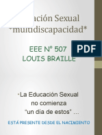 Educación Sexual Multidiscapacidad