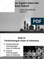 Strategi Dakwah Dan Perk - Islam Di Indonesia