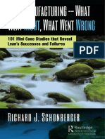 Schonberger, Richard - Continuous-Flow Manufacturing - What Went Right, What Went Wrong - 101 Mini-Case Studies That Reveal Lean's Successes and Failures-Routledge - Productivity Press - CRC (2019)