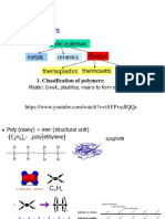 Classification of Polymers