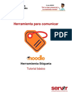 Etiqueta Moodle - Tutorial Básico