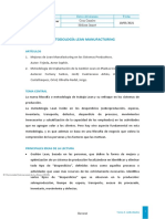 Reporte de Lectura - Procesos para Satifacer La Demanda