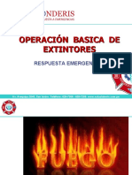 Uso de Extintores