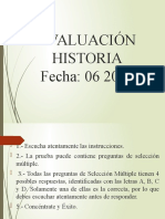 Evaluacion - Historia - 4°B - 06-07-21