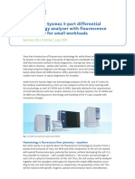 Xtra Article XS-Series-Sysmex 5-Part Diff Analyser With Fluorescence Technology