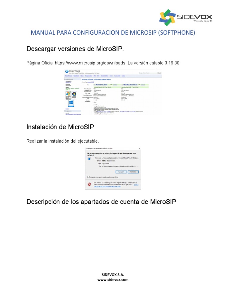 Manual de Configuracion de Microsip | PDF