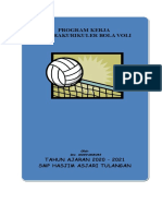 Program Kerja Ekstrakurikuler Bola Voli 1