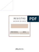 Registro PESO