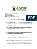 Práctica No. Sobre Principios de Economia