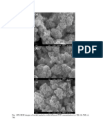 Fig. 1.FE-SEM Images of Nickel Particles With Different PVP Concentration (A) 3M (B) 5M (C) 7M