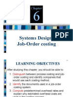 Chapter 6 - Job Order Costing