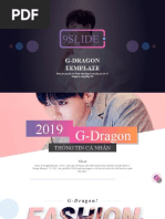 9slide - G-Dragon Powerpoint Template