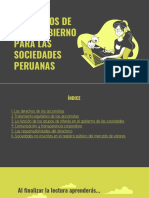 RESUMEN PPT - Principios de Buen Gobierno para Las Sociedades Peruanas