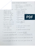 TABLA DE DERIVADAS