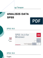 Mikrobiologi Terapan: Analisis Data Spss