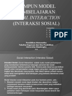 Rumpun Model Pembelajaran Social Interaction