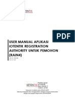 User Manual Aplikasi RAIN4 Untuk Pemohon - 17jun20 v.2.3 Kominfo - 1 - Sign