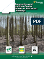 Site Preparation and Competition Control Guidelines For Hardwood Tree Plantings