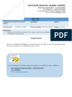 FISICA 10MO 15 de FEBRERO Al 5 de MARZO 2