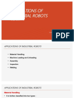 Applications of Industrial Robots: Cad/ Cam