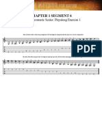 Chapter 1 Segment 6: Vertical Chromatic Scales: Playalong Exercise 1