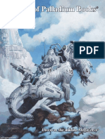 Catalog of Palladium Books: June 2020