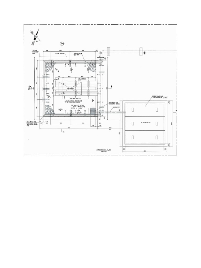 Transformer Foundation Layout Details PDF