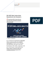 50 ASP - Net Interview Questions & Answers