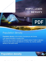 Population Density: Factors and Global Distribution