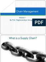 Supply Chain Management: by Prof. Raghavendran Venugopal