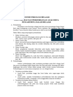 Resume Psikologi Belajar Pertumbuhan Dan Perkembangan Anak