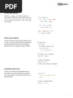 Learn Python 3 - Classes Cheatsheet - Codecademy