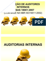 FORMAÇÃO DE AUDITORES INTERNOS OHSAS 18001_2007_Parte 2 Auditoria