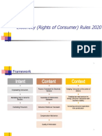 Electricity (Rights of Consumer) Rules 2020