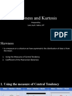 Measures of Skewness and Kurtosis With Annotations