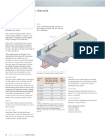 Metal Deck and Cast in Channels
