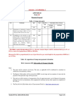Appendix-Ii Form-Financial Proposal Table - I, Lump Sum Quote