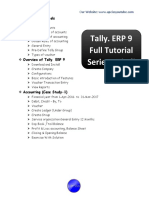 Tally. ERP 9 Full Tutorial Series - Hindi: Basic Fundamentals