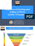 5) Sequence of Donning and Doffing of PPE For COVID-19 MOH. Update Version (2) 17.11.2020
