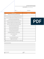 Form Checklist Hoist
