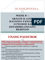 Araling Panlipunan 3 Q2 Week 8 March 1 5 2021