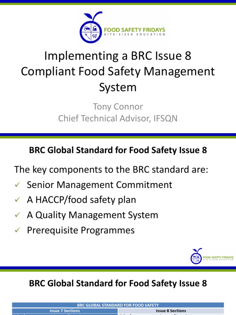 brc quality management system