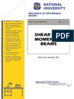 Shear and Moment Diagrams in Beams
