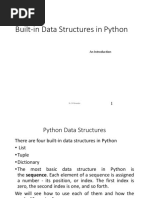 Built-In Data Structures in Python: An Introduction