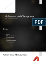 Multitester and Clampmeter