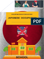 Japanese Occupation: Philippine Education History