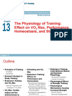 Chapter 13 The Physiology of Training Effect On V02 Max Performance Homeostasis and Strength