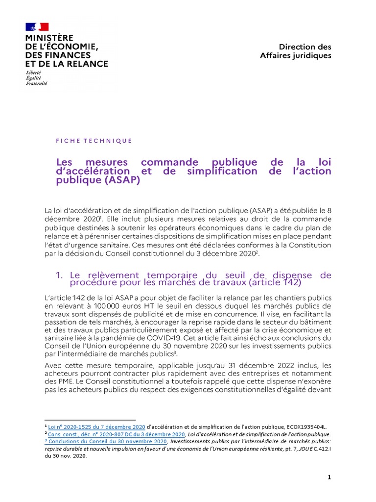Loi Asap 2021 Prolongation – [Les impacts de la Loi ASAP pour les ...