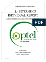 Ptcl-Internship Individual Report: Well Optimization and Corporate Support
