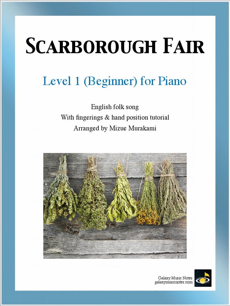 Scarborough Fair É Uma Balada Tradicional Inglesa., PDF